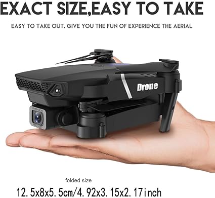 GPS Drone E88 Pro for Adults 4K Camera Foldable Live Video Drone RC Quadcopter