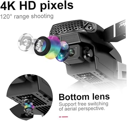 GPS Drone E88 Pro for Adults 4K Camera Foldable Live Video Drone RC Quadcopter