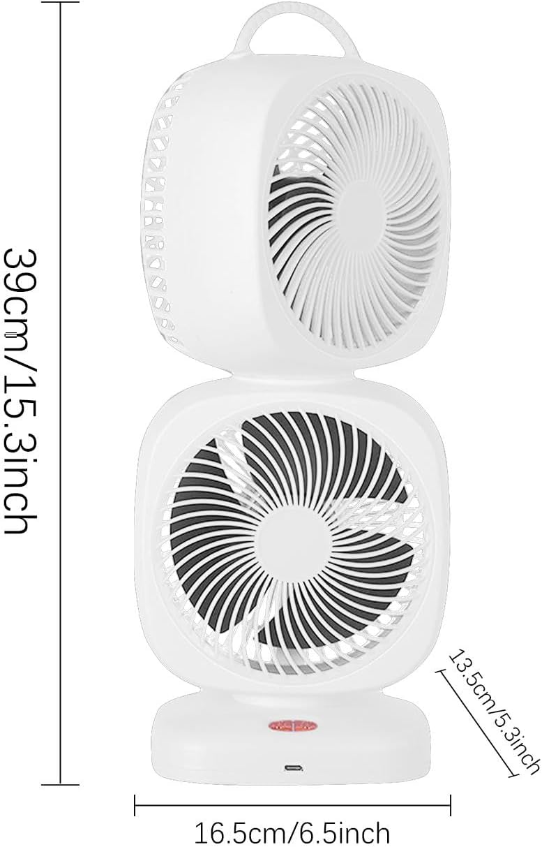 350 Degrees Oscillation Small Room Fan