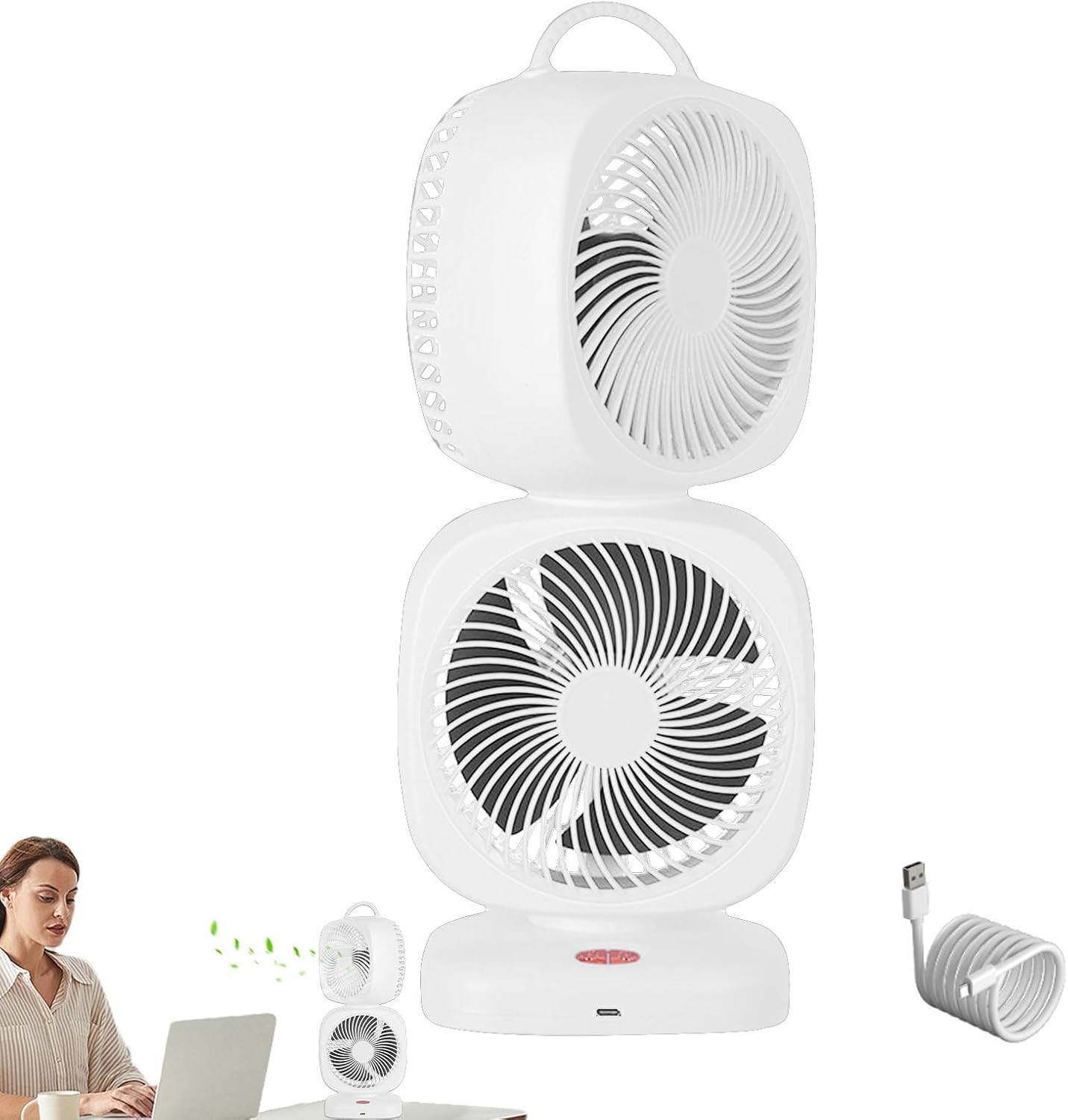350 Degrees Oscillation Small Room Fan