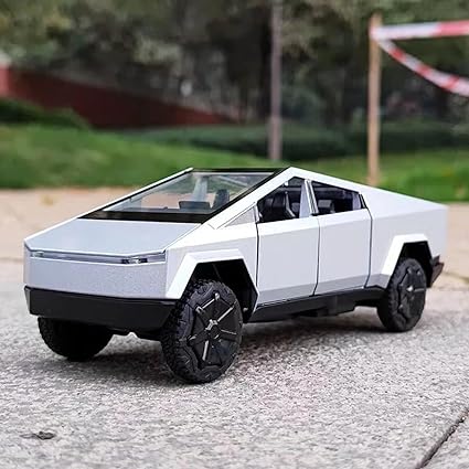 CyberTruck Model Car Toys with Lights and Sounds, 1:24 Diecast Cyber Cars
