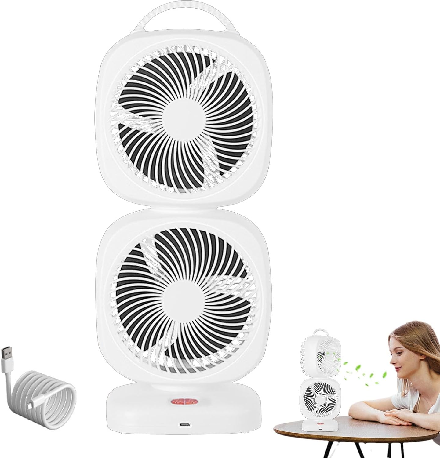 350 Degrees Oscillation Small Room Fan