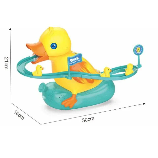 Mini Duck Climbing Stairs Toy Roller ,Electric duck climbing stairs