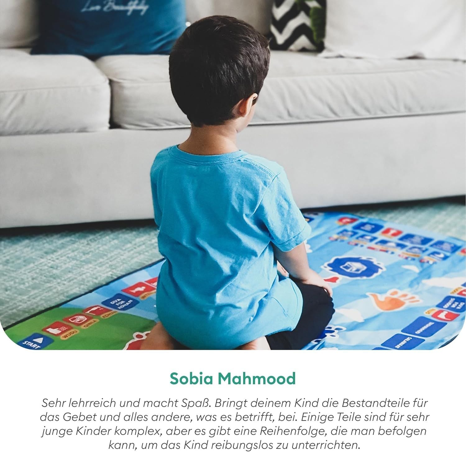 Educational Prayer Mat